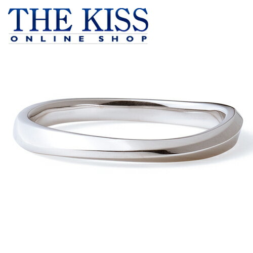 楽天THE KISS 公式ショップ【ラッピング無料】【THE KISS sweets】K10ホワイトゴールド メンズ リング☆【あす楽対応（土日祝除く）】