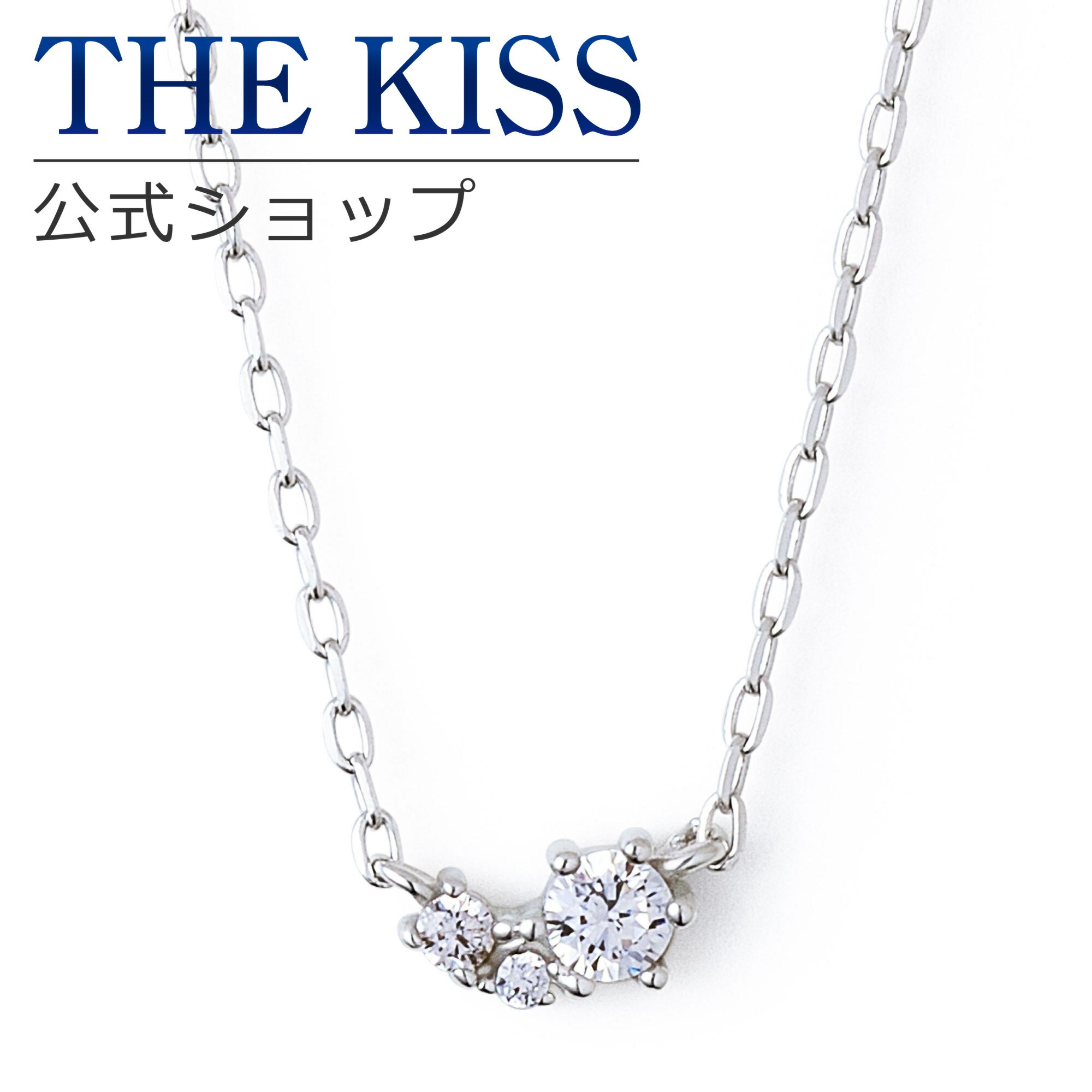 ＼期間限定セール／【ラッピング無料】THE KISS 公式ショップ シルバー ネックレス レディースジュエリー・アクセサリー ジュエリーブランド THEKISS ネックレス・ペンダント プレゼント SPD1057CZ 初売り【あす楽対応（土日祝除く）】のサムネイル