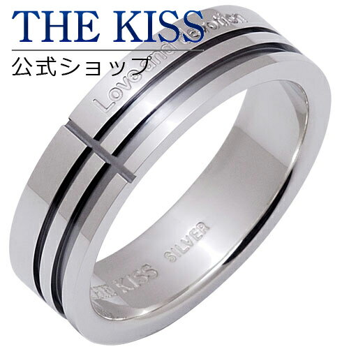 【SALE 50%OFF】【半額】THE KISS 公式ショップ シルバー ペアリング (メンズ 単品 ) ペアアクセサリー カップル に 人気 の ジュエリー...