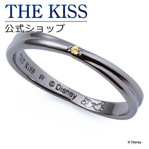 【ラッピング無料】【ディズニーコレクション】 ディズニー ペアリング ミッキーマウス ズボンカラー THE KISS リング・指輪 シルバー キュービック （メンズ 単品） DI-SR1201CB ブライダル【あす楽対応（土日祝除く）】