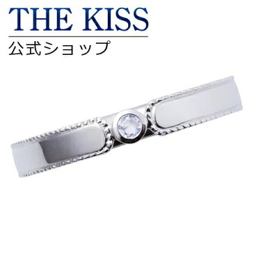 【あす楽対応】 THE KISS 公式サイト シルバー ペアリング ( レディース・メンズ 単品 ) ペアアクセサリー カップル に 人気 の ジュエリーブランド THEKISS ペア リング・指輪 SR6053RBM ザキス