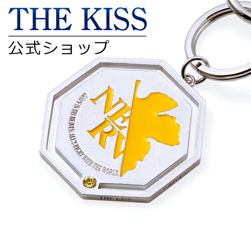 【エヴァンゲリオン×THE KISSコラボ】零号機 NERVマーク A.T.フィールド型 バッグチャーム ☆ EVANGELION ヱヴァンゲリヲン【あす楽対応（土日祝除く）】