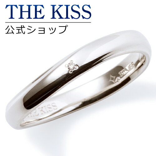 【ラッピング無料】THE KISS 公式ショップ シルバー ペアリング （ メンズ 単品 ） ペアアクセサリー カップル に 人気 の ジュエリーブランド THEKISS ペア リング・指輪 プレゼント PSR806DM ブライダル【あす楽対応（土日祝除く）】