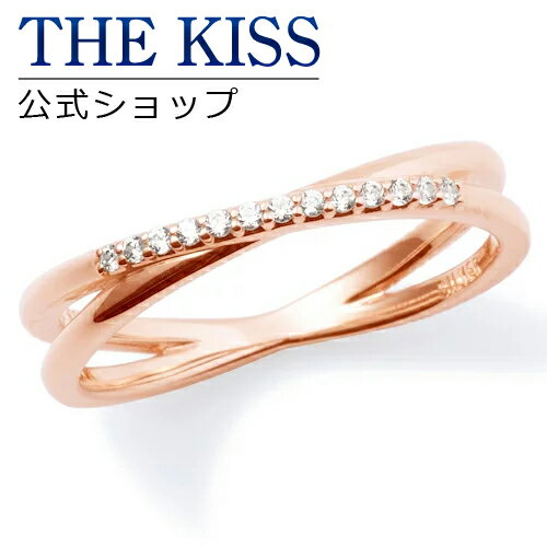 【ラッピング無料】THE KISS 公式ショップ シルバー リング レディースリング レディースジュエリー・アクセサリー キュービックジルコニア ジュエリーブランド THEKISS リング・指輪 プレゼント SR1299CB ホワイトデー【あす楽対応（土日祝除く）】のサムネイル