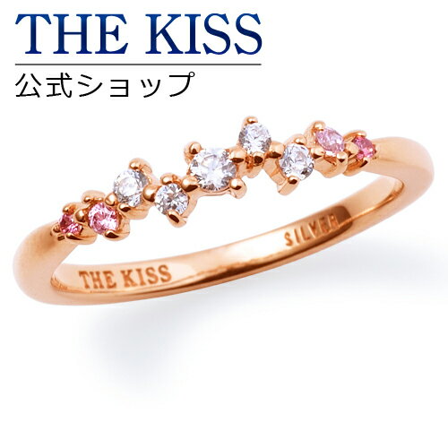 樂天商城 - 【ラッピング無料】THE KISS 公式ショップ シルバー リング ピンキーリング レディースリング レディースジュエリー・アクセサリー ジルコニア ジュエリーブランド THEKISS リング・指輪 プレゼント SR767CB 母の日 ギフト【あす楽対応（土日祝除く）】
