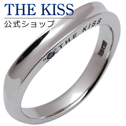 THE KISS 公式ショップ ブラックシルバー ペアリング （ メンズ 単品 ） ペアアクセサリー カップル に 人気 の ジュエリーブランド ペア リング・指輪 BSV131BDM ザキス ブライダル 【あす楽対応（土日祝除く）】