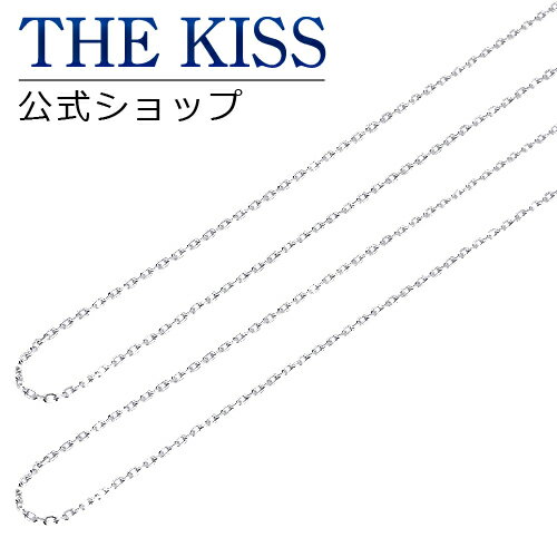 THE KISS 公式ショップ シルバー ペアチェーン ペアアクセサリー カップル に 人気 の ジ ...