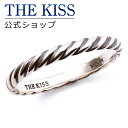 【ラッピング無料】THE KISS 公式ショップ シルバー ペアリング ( メンズ 単品 ) ペアアクセサリー カップル に 人気 の ジュエリーブランド TH...