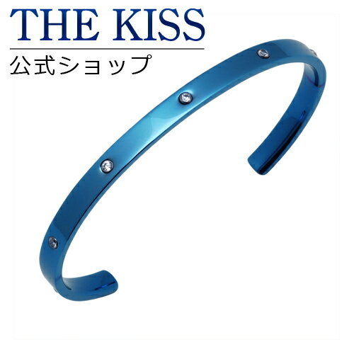 THE KISS 公式ショップ ステンレス ペアバングル （メンズ 単品） キュービック サージカルステンレス 316L ペアアクセサリー ジュエリーブランド THEKISS ペア バングル TBR3038CB-M ザキス 母の日 【あす楽対応（土日祝除く）】