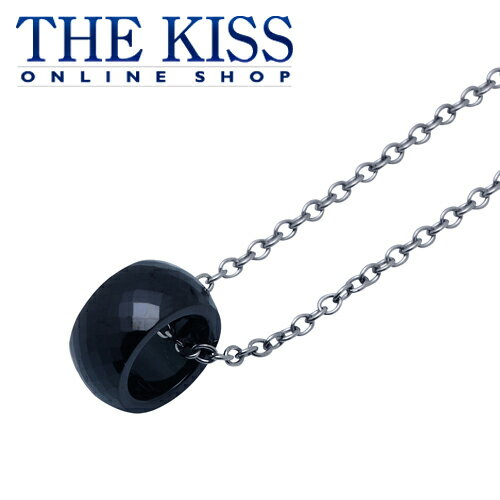 【SALE 50%OFF】【半額】THE KISS 公式ショップ 金属アレルギー対応 サージカルステンレス ペアネックレス （メンズ 単品） ペアアクセサリー カップル に 人気 の ジュエリーブランド THEKISS ペア ネックレス TPD3038 ザキス 【送料無料】 クリスマス