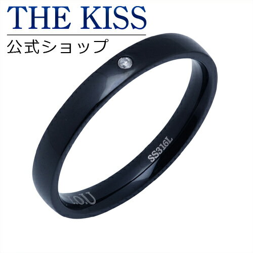 ザ・キッス ステンレスリング・指輪 レディース THE KISS 公式ショップ ｜ ステンレス ペアリング （メンズ 単品 ） ペアアクセサリー カップル に 人気 の ジュエリーブランド ペア リング・指輪 TR3078DM ザキス ブライダル 【あす楽対応（土日祝除く）】