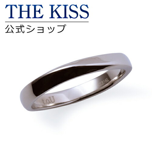 THE KISS 公式ショップ ステンレス ペアリング （メンズ 単品) ペアアクセサリー カップル に 人気 の ジュエリーブランド THEKISS ペ..