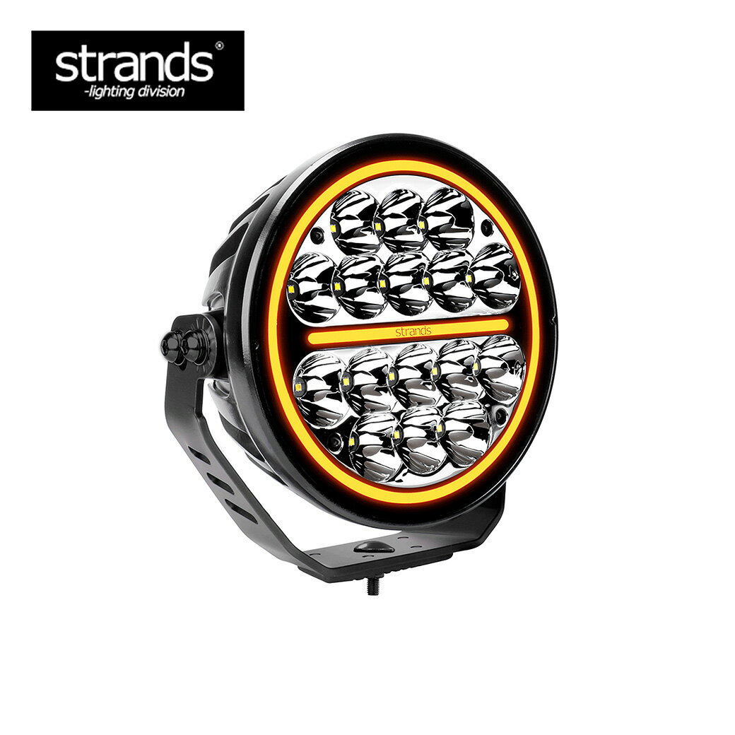 【送料無料】Strands ストランズ フォグ ランプ 丸 オレンジ アンバー LED 12V対応 24V対応 ユーロ カスタム ボルボ スカニア ヨーロッパ scania volvo fh SUV キャンピングカー ジムニー ハリアー VEZEL ランクル ラングラーGクラス ハイエース キャブコン