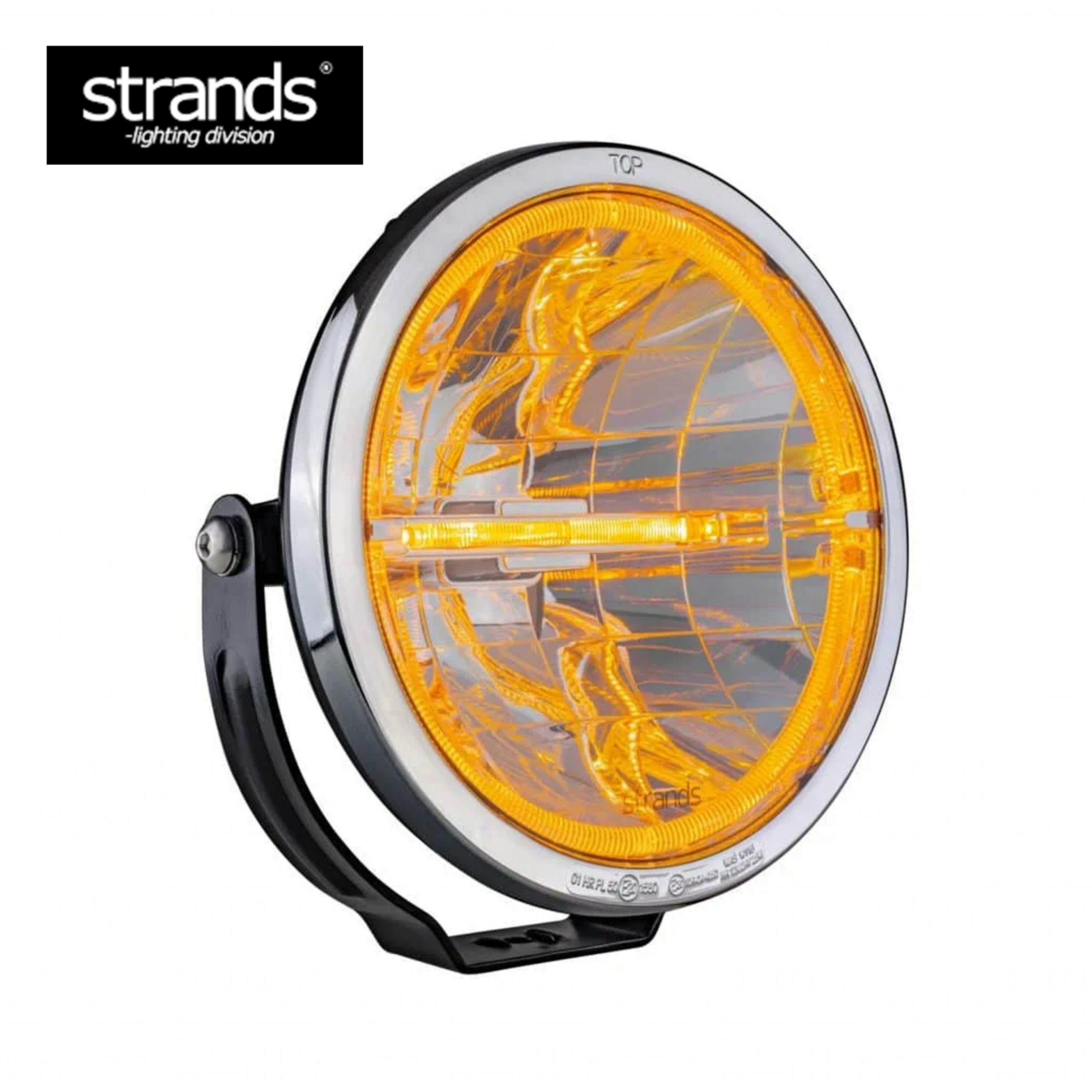 【送料無料】Strands ストランズ フォグ ランプ 丸型 丸 ホワイト 白 オレンジ アンバー LED 12V対応 24V対応 ユーロ カスタム ボルボ スカニア volvo FH4 2021model scania SUV キャンピングカー ジムニー ハリアー VEZEL ランクル ラングラーGクラス ハイエース キャブコン