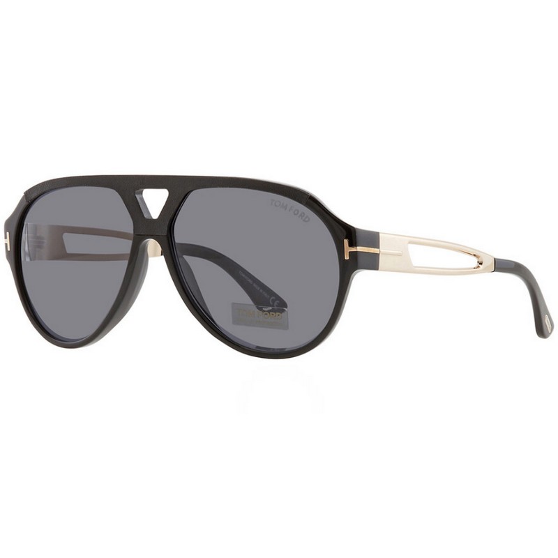 TOM FORD サングラス　TF678 Tom Ford August TF678 01D Polarised Sunglasses - US