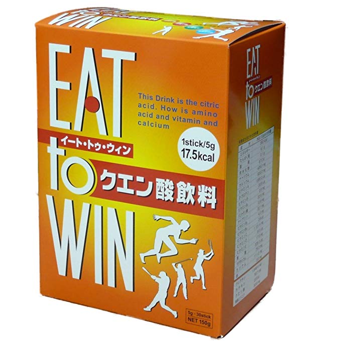 【クエン酸】EATtoWIN イート・トゥ・ウイン 顆粒タイプ スティック 150g(5gx30本) 1箱