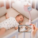 EZVIZ CS-BM1 ベビーカメラ モニター おすすめ スマホ 赤ちゃん 見守りカメラ 子供 癒し音楽自動再生 泣き声検知 赤ちゃん行動検知 ワイヤレス 暗...