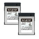 SUNEAST CFexpress タイプ Bカード 640GB 2枚セット ULTIMATE PRO pSLC Series SE-CFXB640S1700