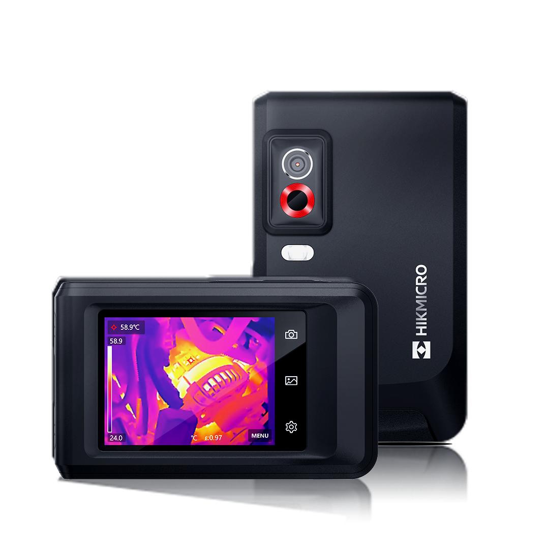 HIKMICRO Pocket2 サーモグラフィーカメラ 256x192 IR分解能 8MP 可視光カメラ搭載 録画機能 熱画像キャプチャー頻度 25Hz サーモカメラ ハイクマイクロ 赤外線 サーモ カメラ サーモグラフィー サーマルカメラ