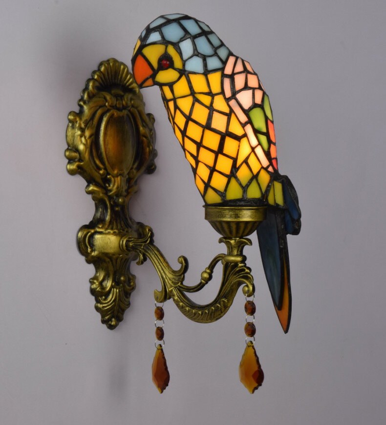 壁掛けライト ブラケットライト 北欧 壁掛け照明 室内照明 ステンドグラス 照明 照明器具 おしゃれ インテリア アンティーク 玄関照明 照明 LED ウォールライト