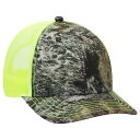 迷彩 キャップ OTTO CAP メッシュキャップ Mossy Oak Camouflage 蛍光イエロー USA 買い付け スナップバック Mountain Country Range 迷彩 ミリタリー サバイバルグッズ キャンプ サバイバルゲーム 装備 メンズ サバゲー ウェア ビンテージ 90s