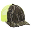 迷彩 キャップ OTTO CAP メッシュキャップ Mossy Oak Camouflage 蛍光 USA 買い付け スナップバック Bottomland 迷彩 ミリタリー サバイバルグッズ キャンプ サバイバルゲーム 装備 メンズ サバゲー ウェア ビンテージ 90s