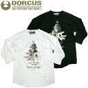 DORCUS-TBS x SHING02 コラボレーション HOLD ON YOUR DREAMS ラグラン七部袖Tee ドーカス クワガタ HAT ビンテージ アメカジ CAP シンゴ