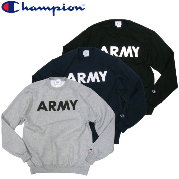 チャンピオン トレーナー メンズ Champion チャンピオン トレーナー ARMY スウェット アーミー プリント ミリタリー スエット カレッジ メンズ レディース 男女兼用 裏起毛