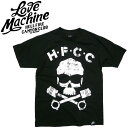 ラブマシーン LOVE MACHINE PISTON SKULL プリントTシャツ HELL FIRE CANYON CLUB DANNY BOY HOUSE OF PAIN バイカー BIKE サマソニ