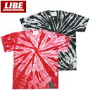 ライブ LIBE 新作 WASHED UZUMAKI TEE タイダイTシャツ 森田貴宏 FESN スケーター TBH