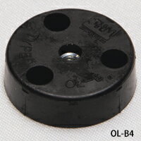 ユーボン　OL-B4(10)　レスロック（10個入）（黒）使用温度範囲-20℃～70℃