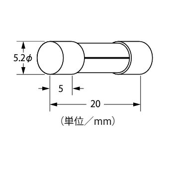 �桼�ܥ�2MF-3��10�����˥ߥ��å� ���饹�ɥҥ塼����FGMB-PBF 250V 3A��5.2-20mm