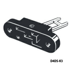 オムロン D4DS-K3 小形セーフティ・ドアスイッチ用操作キー 可調整型（水平方向）