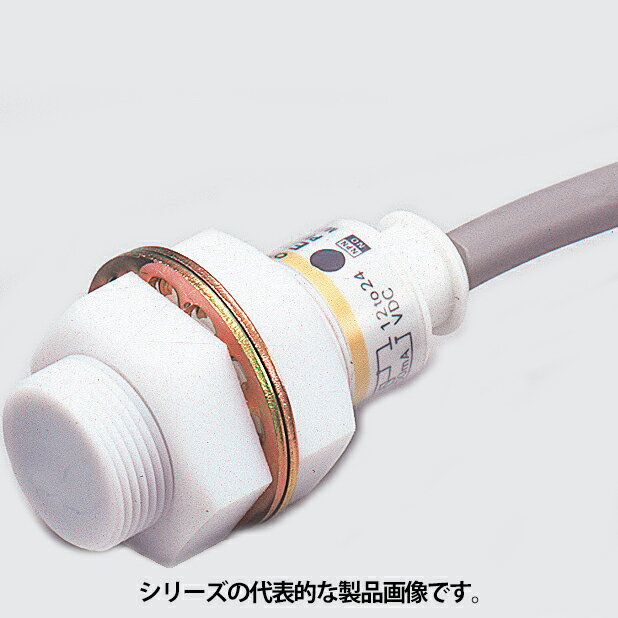 オムロン E2FQ-X5D1 2M　耐薬品タイプ近接センサ シールド　円柱型（ネジつき）M18　直流2線式　検出距..