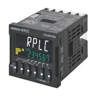 オムロン　H7CC-AW　電子カウンタ　プリセットカウンタ/タコメータ　2段 6桁　接点出力　AC100～240V　端子台タイプ