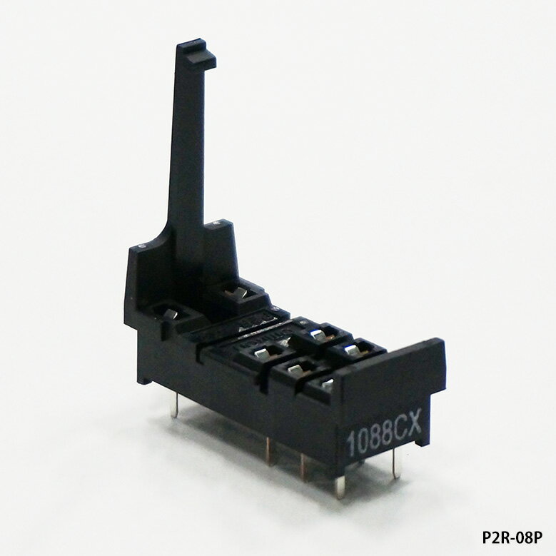 オムロン　P2R-08P　裏面接続 角形ソケット 8ピン用 プリント基板用端子