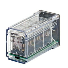 オムロン　MYA-LA12 AC100/110 リレー回路ユニット（有接点アナンシェータ） ロックインタイプ/単安定　シングル　プラグイン端子　補助接点無（故障復旧後 再リセット 確認回路付）
