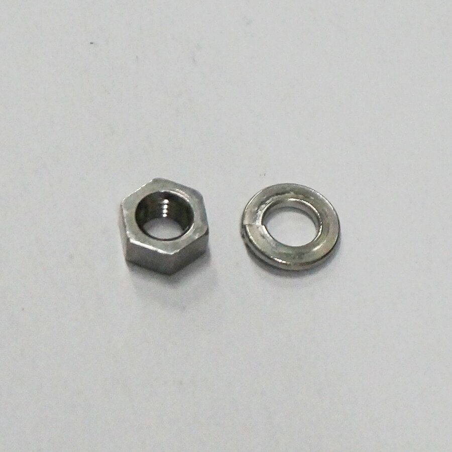 オムロン　F03-03 SUS304 LOCK-NUT　(電極棒用ロックナット+ワッシャー)　フロートなしスイッチ関連