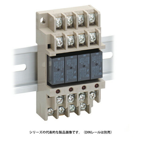 オムロン G6B-48BND DC24 ターミナルリレー 1a×4 （高信頼性形） ねじ端子形（M3.5）