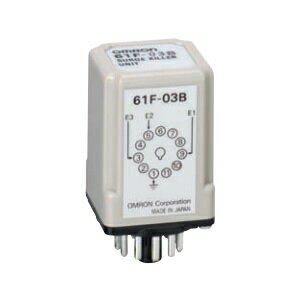 オムロン 61F-03B フロートなしスイッチ関連 サージキラー・ユニット 3、4極用 11ピンタイプ 雷から形61F本体を保護