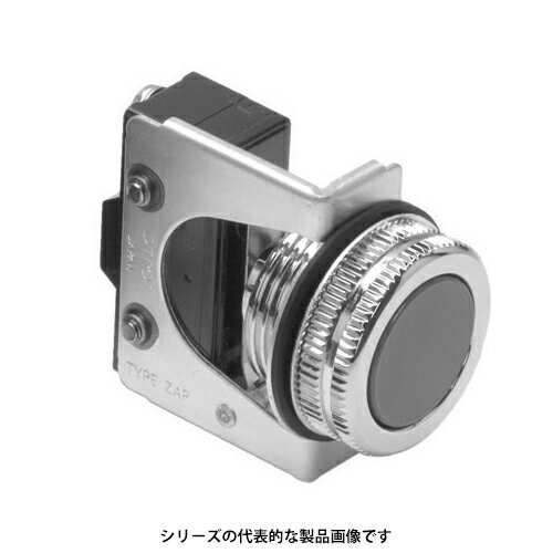 オムロン　ZAP-B（黒）　押ボタンスイッチ（丸胴形φ30）