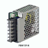 コーセル　PBW15F-15-N1　ユニットタイプ電源　ケースカバー付　15W　±15V　0.5A　入力電圧AC85〜264V