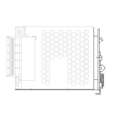 コーセル（cosel） FD-PJA100-2 DINレール対応取付金具 適合機種：PJA100F