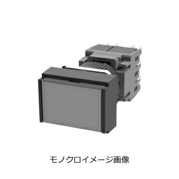 富士電機　AH165-TFR11（赤）φ16押ボタンスイッチ（長角平形）　防油形　モメンタリ　1a1b