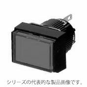 富士電機　AH164-ZTYE3　φ16 表示灯 長角平形（18x24） 閉鎖形 LEDDC24V 黄 はんだ兼タブ（#110）用端子