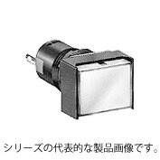 IDEC　AL6H-P4Y（黄）　表示灯 長角形　LED　AC/DC24V