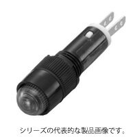 IDEC AP8M222PW（ピュアホワイト） φ8 丸突形 APシリーズ LED式小形表示灯 AC/DC24V