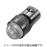 IDEC　AP6M222R（赤）　φ16　丸突形　LED照光　DC24V