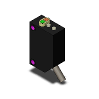 オムロン E3Z-L61 2M アンプ内蔵形光電センサ 細ビームタイプ 拡散反射形 検出距離60～120mm 入光時ON/遮光時ON 切替式 NPN出力 コード引き出しタイプ 2m 