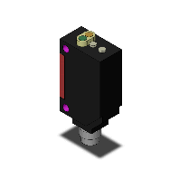 オムロン E3Z-R66 アンプ内蔵形光電センサ（小型） 回帰反射形(MSR機能付き) 検出距離0.1～4m 入光時ON/遮光時ON(切替式) NPN出力 M8コネクタタイプ